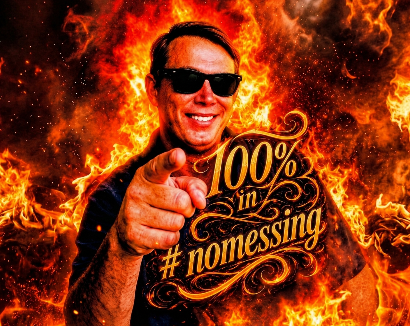 100% in #nomessing